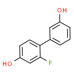 ChemSpider 2D Image | 2'-Fluoro-3,4'-biphenyldiol | C12H9FO2