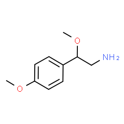 ChemSpider 2D Image | 2-Methoxy-2-(4-methoxyphenyl)ethanamine | C10H15NO2