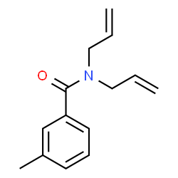 ChemSpider 2D Image | N,N-Diallyl-3-methylbenzamide | C14H17NO