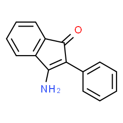 ChemSpider 2D Image | 3-Amino-2-phenylindenone | C15H11NO