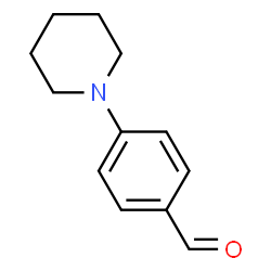 ChemSpider 2D Image | 4-Piperidinobenzaldehyde | C12H15NO