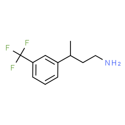 ChemSpider 2D Image | 3-[3-(Trifluoromethyl)phenyl]-1-butanamine | C11H14F3N