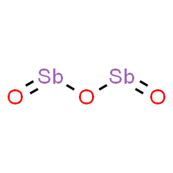 ChemSpider 2D Image | Antimony trioxide | O3Sb2