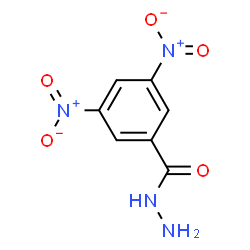 ChemSpider 2D Image | 3,5-Dinitrobenzhydrazide | C7H6N4O5