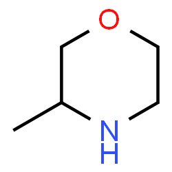 ChemSpider 2D Image | 3-Methylmorpholine | C5H11NO