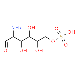 ChemSpider 2D Image | 2-Amino-2-deoxy-6-O-sulfohexose | C6H13NO8S