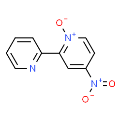 ChemSpider 2D Image | 4-Nitro-2,2'-bipyridine-N-oxide | C10H7N3O3