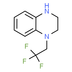 ChemSpider 2D Image | 1-(2,2,2-Trifluoroethyl)-1,2,3,4-tetrahydroquinoxaline | C10H11F3N2