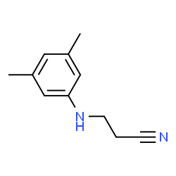 ChemSpider 2D Image | 3-(3,5-XYLIDINO)-PROPIONITRILE | C11H14N2