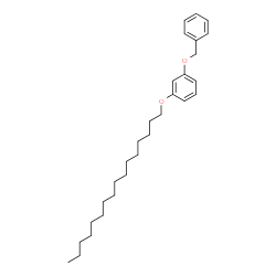 ChemSpider 2D Image | 1-(Benzyloxy)-3-(hexadecyloxy)benzene | C29H44O2