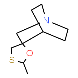 ChemSpider 2D Image | Cevimeline | C10H17NOS