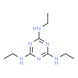 ChemSpider 2D Image | triethylmelamine | C9H18N6