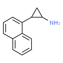ChemSpider 2D Image | 2-(1-Naphthyl)cyclopropanamine | C13H13N