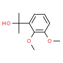 ChemSpider 2D Image | 2-(2,3-Dimethoxyphenyl)-2-propanol | C11H16O3