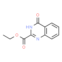 ChemSpider 2D Image | Ethyl 4-Quinazolone-2-carboxylate | C11H10N2O3