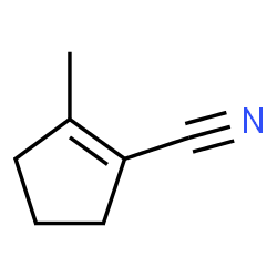 ChemSpider 2D Image | 2-Methyl-1-cyclopentene-1-carbonitrile | C7H9N