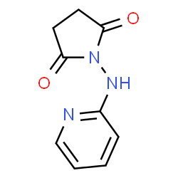 ChemSpider 2D Image | 1-(2-Pyridinylamino)-2,5-pyrrolidinedione | C9H9N3O2