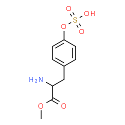 ChemSpider 2D Image | Methyl O-sulfotyrosinate | C10H13NO6S
