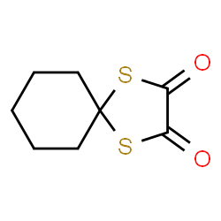 ChemSpider 2D Image | 1,4-Dithiaspiro[4.5]decane-2,3-dione | C8H10O2S2