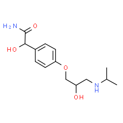 ChemSpider 2D Image | HYDROXYATENOLOL | C14H22N2O4