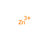 InChI=1/Zn/q+3