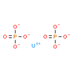ChemSpider 2D Image | Uranium(VI) phosphate | O8P2U