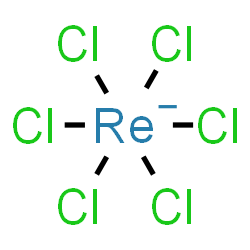 ChemSpider 2D Image | hexachlororhenate | Cl6Re