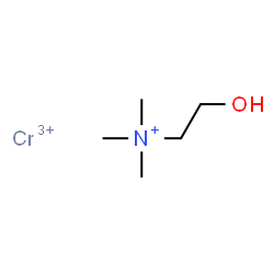 ChemSpider 2D Image | choline-chromium(iii) | C5H14CrNO