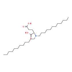 ChemSpider 2D Image | Didodecyl l-glutamic acid | C29H57NO4