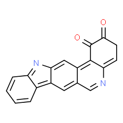 ChemSpider 2D Image | indolo[3,2-j] phenanthridine quinone | C19H10N2O2