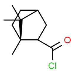 ChemSpider 2D Image | (1S)-1,7,7-Trimethylbicyclo[2.2.1]heptane-2-carbonyl chloride | C11H17ClO