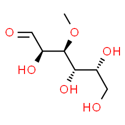 ChemSpider 2D Image | 3-O-methylgalactose | C7H14O6