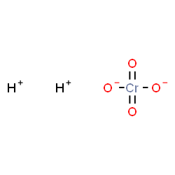 ChemSpider 2D Image | hydrogen chromate | H2CrO4