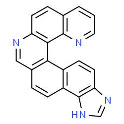 ChemSpider 2D Image | benzimidazobenzophenanthroline | C21H12N4