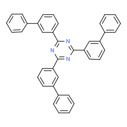 ChemSpider 2D Image | 2,4,6-Tri(3-biphenylyl)-1,3,5-triazine | C39H27N3