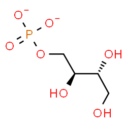 ChemSpider 2D Image | erythritol phosphate | C4H9O7P