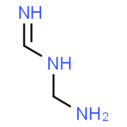 ChemSpider 2D Image | N-(aminomethyl)formimidamide | C2H7N3