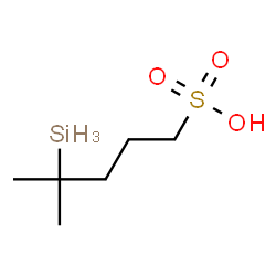 ChemSpider 2D Image | 2,2-dimethylsilapentane-5-sulfonic acid | C6H16O3SSi