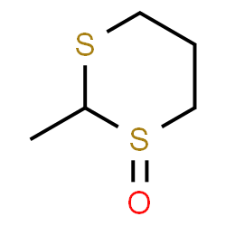 ChemSpider 2D Image | 2-Methyl-1,3-dithiane 1-oxide | C5H10OS2