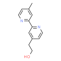 ChemSpider 2D Image | 2-(4'-Methyl-2,2'-bipyridin-4-yl)ethanol | C13H14N2O