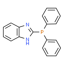 ChemSpider 2D Image | (Benzimidazolyl)diphenylphosphine | C19H15N2P