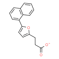 ChemSpider 2D Image | 5-(Naphthalen-1-yl)furfurylacetate | C17H13O3