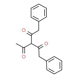 ChemSpider 2D Image | 3-Acetyl-1,5-diphenyl-2,4-pentanedione | C19H18O3