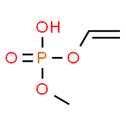 ChemSpider 2D Image | Methyl vinyl hydrogen phosphate | C3H7O4P