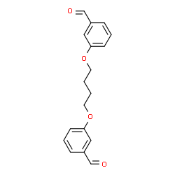 ChemSpider 2D Image | 1,4-bis(3-formylphenoxy)butane | C18H18O4