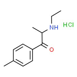 ChemSpider 2D Image | 4-MEC HCl | C12H18ClNO