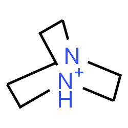 ChemSpider 2D Image | 1,4-Diazabicyclo[2.2.2]octan-1-ium | C6H13N2