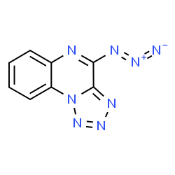 ChemSpider 2D Image | 4-Azidotetrazolo[1,5-a]quinoxaline | C8H4N8