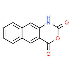 ChemSpider 2D Image | 1H-Naphtho[2,3-d][1,3]oxazine-2,4-dione | C12H7NO3