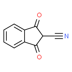 ChemSpider 2D Image | 1,3-Dioxo-2-indanecarbonitrile | C10H5NO2